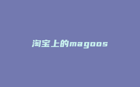 淘宝上的magoosh怎么样